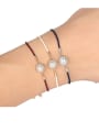 thumb Copper With  Cubic Zirconia Fashion Round  Cubic Zirconia Bracelets 2