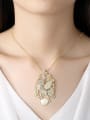thumb Copper With Gold Plated Luxury Animal  Horse Pendant Power Necklaces 1