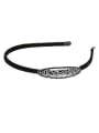 thumb Oval-shaped Alloy Headband 0