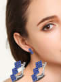 thumb Fashion Crystal Classical Shining Clip Earrings 1