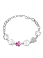 thumb Fashion Little Flowers austrian Crystal Alloy Bracelet 3