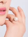 thumb Classical Round Freshwater Pearl Ring 1