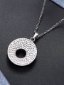 thumb S925 Silver Round Shaped Necklace 3