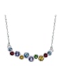 thumb Colorful Searovski Crystals Necklace 0