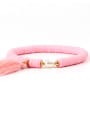 thumb Western Style Colorful Clay Stretch Bracelet 2