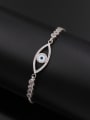 thumb Hollow Eye Shaped Bracelet 4