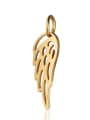 thumb Stainless Steel With Gold Plated Trendy wing Charms 0