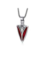 thumb Titanium With White Gold Plated Personality Geometric Men's  Pendants 2