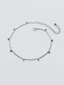 thumb Exquisite Round Shaped S925 Silver Foot Jewelry 0