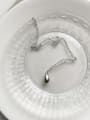 thumb Sterling silver water drop simple necklace 2