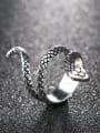 thumb Punk style Personalized Snake Alloy Ring 2