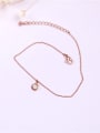thumb Small White Shell Simple Anklet 2