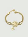 thumb Gold Plated Hollow Tree Women Bracelet 0