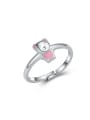 thumb Lovely Pink Glue Bear Opening Ring 0