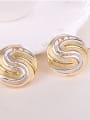 thumb Alloy Imitation-gold Plated Fashion Round Two Pieces Jewelry Set 2