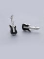 thumb Women Black Guitar Shaped cuff earring 0