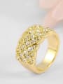 thumb Exquisite 18K Gold Plated Austria Crystal Ring 2