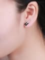 thumb Women Black Guitar Shaped cuff earring 1