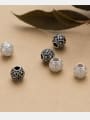 thumb 925 Sterling Silver With Vintage silver plating Beads 2