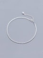 thumb 925 Sterling Silver With Silver Plated Fashion Geometric Bracelets 0
