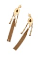 thumb Alloy Tassels drop earring 3