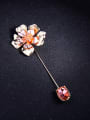 thumb Fresh and Colorful Three-dimensional Flower Brooch 1