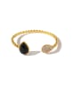 thumb Copper With Gold Plated Simplistic Heart Free Size  Bangles 1