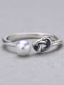 thumb Fashion Thai Silver Pearl Ring 2
