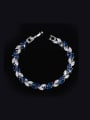 thumb Fashion AAA Zircon Leave-shape Bracelet 1