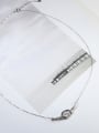 thumb Simple Little Knot Pendant 925 Silver Necklace 2