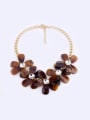 thumb Personalized Retro Fowers Shaped Alloy Necklace 0