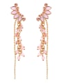 thumb Alloy With Rose Gold Plated Trendy Water Drop Drop Earrings 0