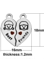 thumb Stainless Steel With Classic Heart Charms 2