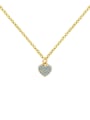 thumb Gold Plated Turquoise Simple Fashion Necklace 0