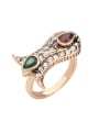 thumb Gold Plated Resin stones Crystals Alloy Ring 0