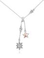 thumb Fashion Star austrian Crystals Alloy Necklace 1