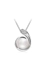 thumb Fashion Freshwater Pearl Six-shaped Necklace 0