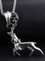 thumb Personalized Elk Titanium Necklace 2