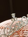 thumb Noble Luxury Zircons Copper Wedding Hair Accessories 2