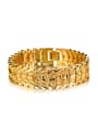 thumb Fashion Exaggerated Gold Plated Women Bracelet 0