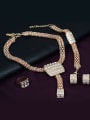thumb 2018 Alloy Imitation-gold Plated Vintage style Rhinestone Four Pieces Jewelry Set 1