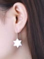 thumb Elegant Star Shaped Shell Line Earrings 1