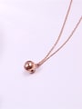thumb Bells Pedant Clavicle Women Necklace 2