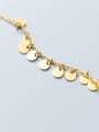 thumb 925 Sterling Silver With 18k Gold Plated Fashion Round Bracelets 2