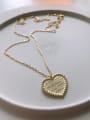thumb 925 Sterling Silver With Gold Plated Simplistic Heart Locket Necklace 2