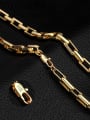 thumb Personalized 18K Gold Plated Copper Long Necklace 2