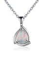 thumb Copper inlay Opal 6*8mm necklace 0