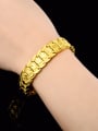 thumb Exaggerated 24K Gold Plated Geometric Design Bracelet 1