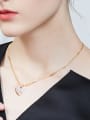 thumb Fashion Heart shaped Gold Plated Necklace 1