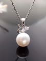 thumb 2018 Freshwater Pearl Swan Necklace 0
